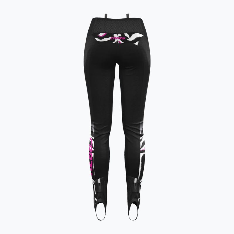 Pantaloni pentru femei Crazy Falls black\zebra 4