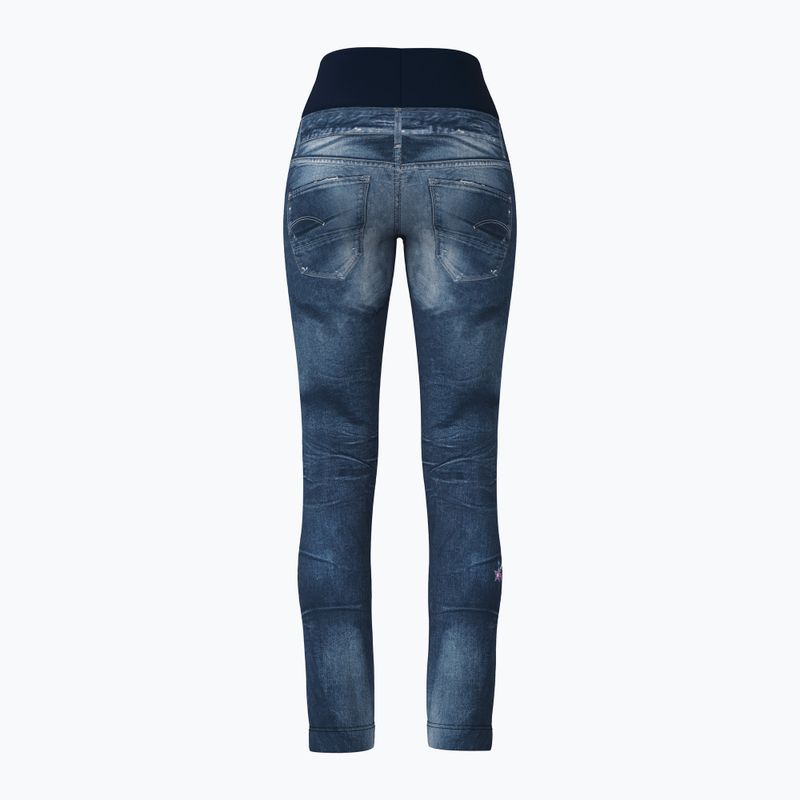 Pantaloni de trekking pentru femei Crazy Wonder Magic print light jeans 2