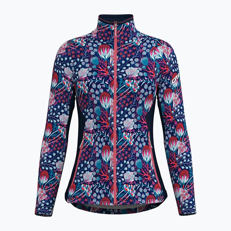 Bluză de trekking pentru femei Crazy Wonder Magic print lella blue