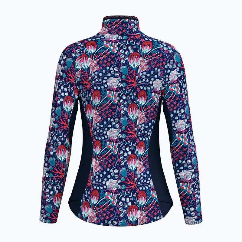 Bluză de trekking pentru femei Crazy Wonder Magic print lella blue 2