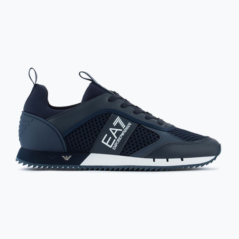 Încălțăminte EA7 Emporio Armani Black & White Laces navy/ white 8