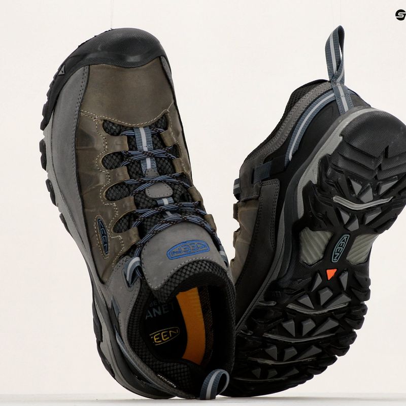 Cizme de trekking pentru bărbați KEEN Targhee III Wp gri 1017785 18