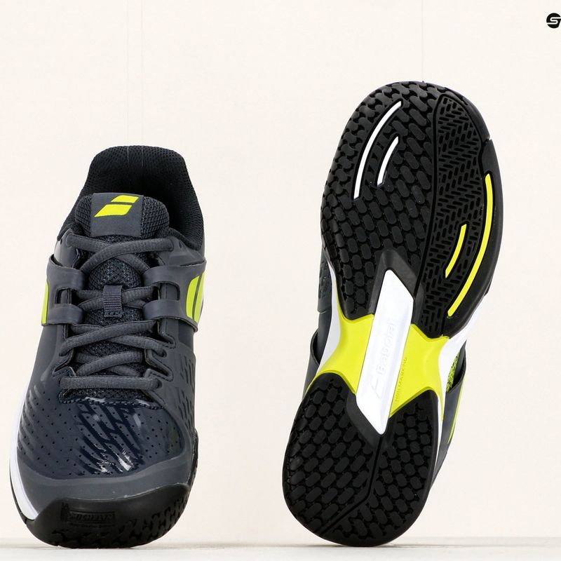 Babolat Propulse All Court pantofi de tenis pentru copii gri închis 32S23478 17