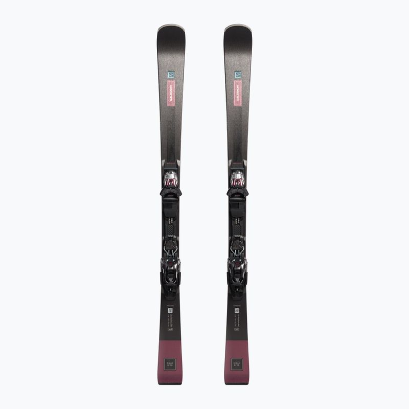 Schiuri de coborâre pentru femei Salomon S Max 10W + M11 negru L47039600