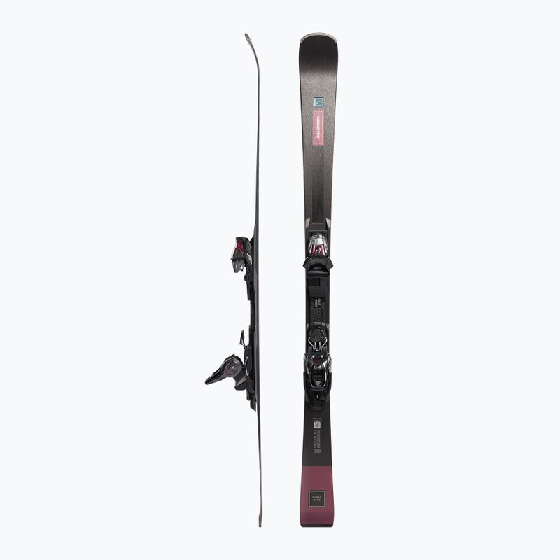 Schiuri de coborâre pentru femei Salomon S Max 10W + M11 negru L47039600 2