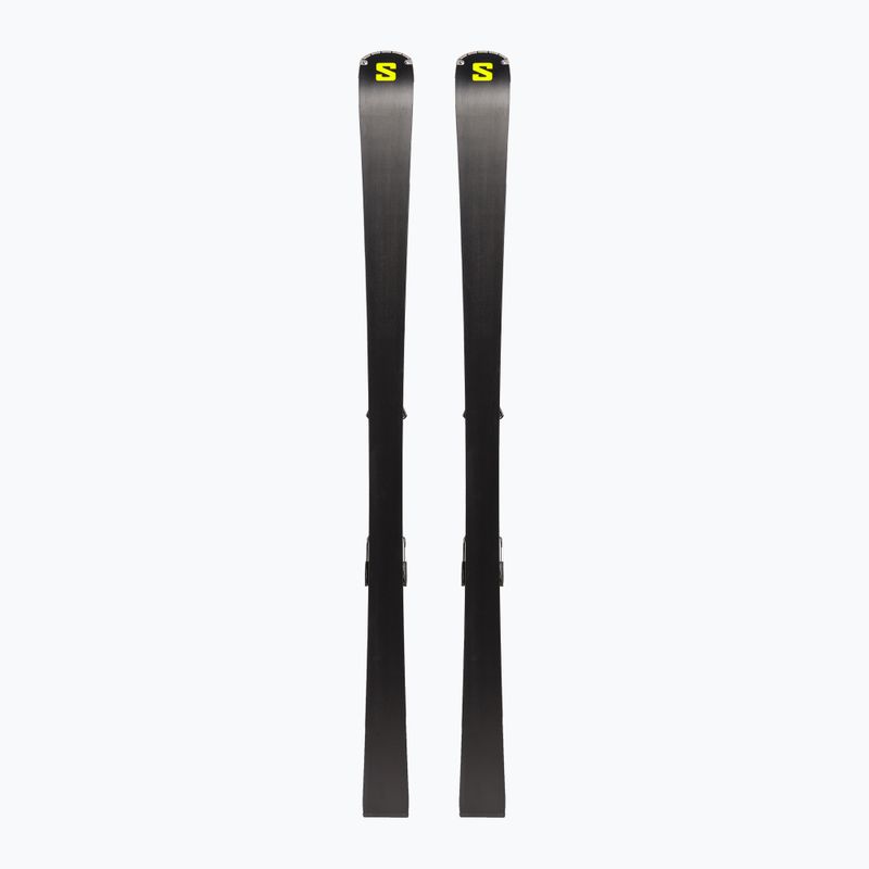 Salomon S Max 10 + M11 GW schiuri de coborâre negru/galben L47055700 3