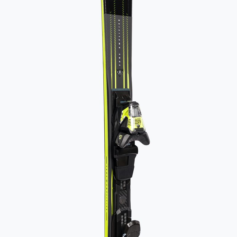 Salomon S Max 10 + M11 GW schiuri de coborâre negru/galben L47055700 6