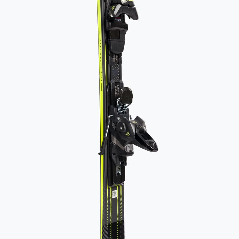 Salomon S Max 10 + M11 GW schiuri de coborâre negru/galben L47055700 7