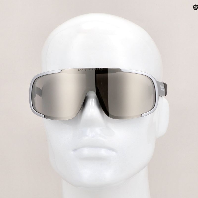 Ochelari de protecție pentru bicicletă POC Aspire argentite silver/clarity define silver 6