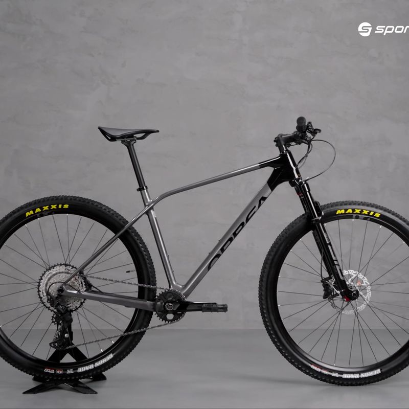 Bicicletă de munte Orbea Alma M30 gri-neagră M22219L4 7