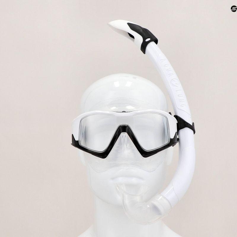 Aqualung Vita Snorkelling Set alb și negru SR3990901 15