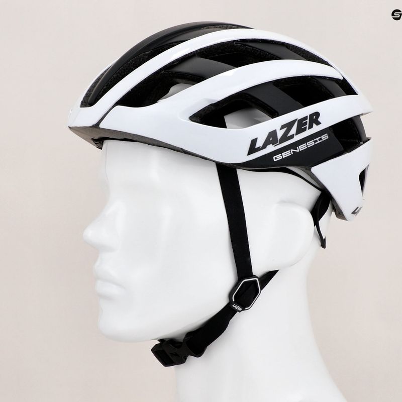 Cască de bicicletă Lazer Genesis alb BLC2207887323 7