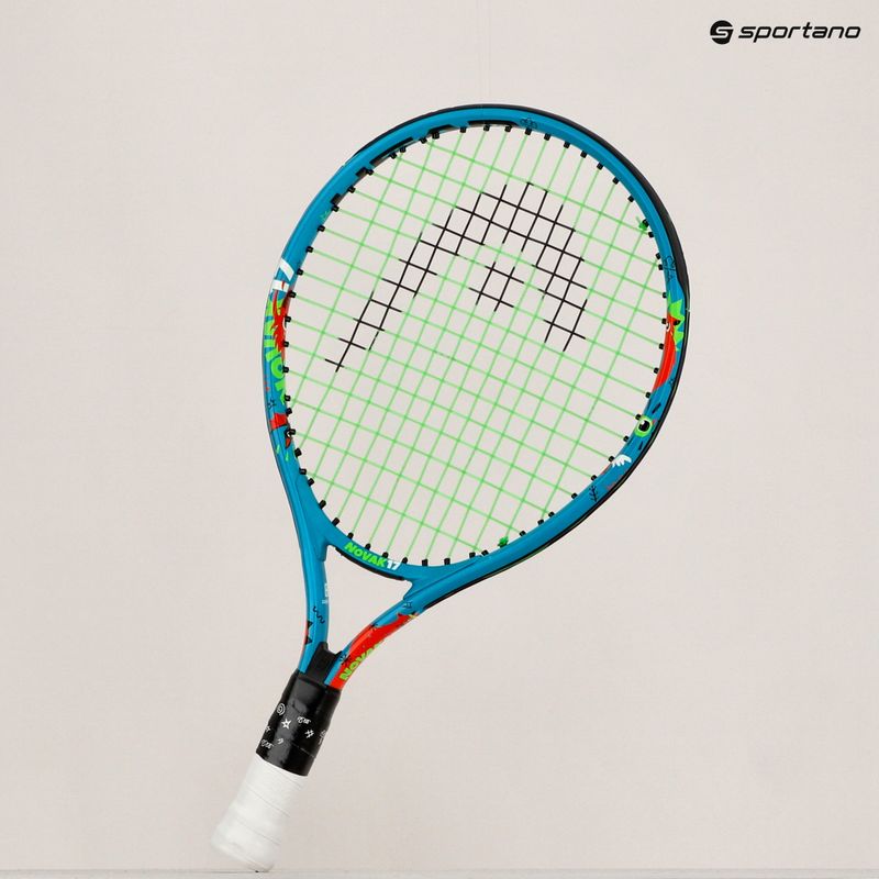 Rachetă de tenis pentru copii HEAD Novak 17 albastru 233142 12