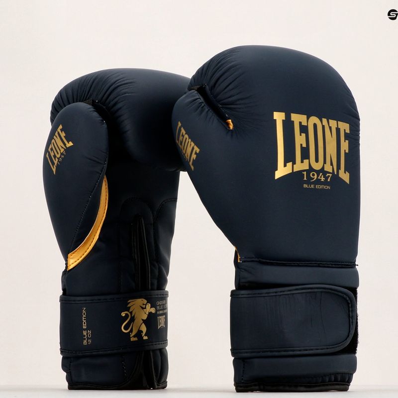 Mănuși de box Leone 1947 Albastru GN059B 8