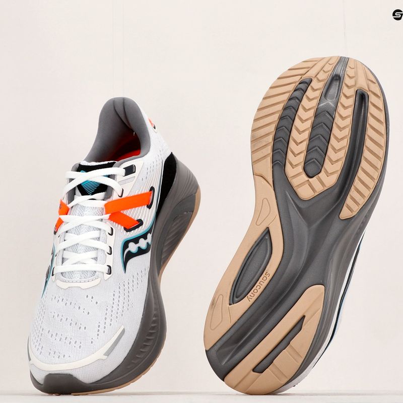 Saucony Guide 16 bărbați pantofi de alergare alb și gri S20810-85 18