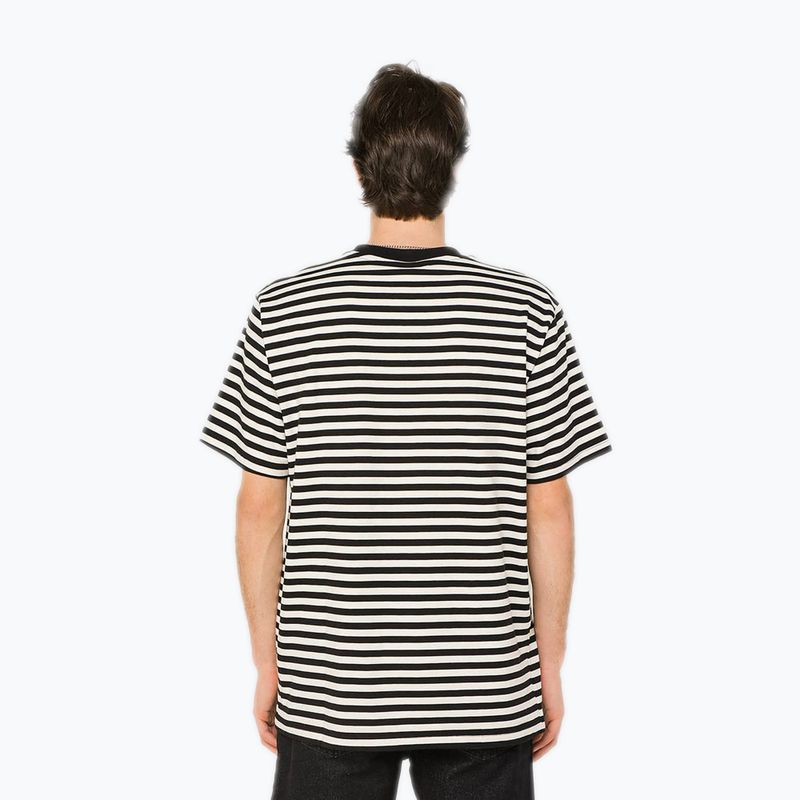 Tricou pentru bărbați Kaotiko M/C Rayas Corazon black 2