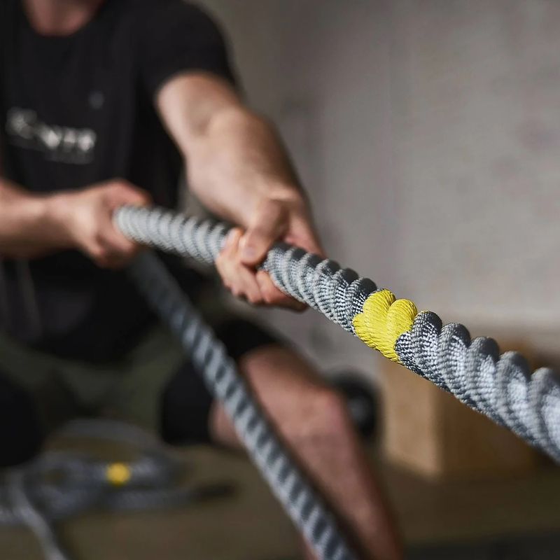 Frânghie de antrenament Centr Competition Power Rope Centr x Hyrox black 8