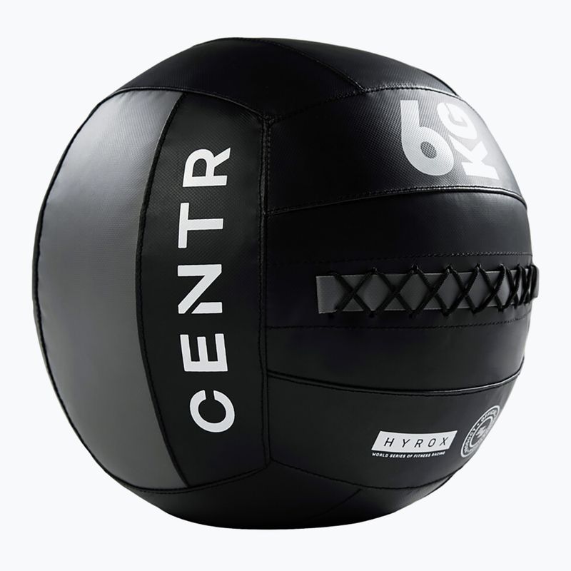 Minge medicinală CENTR Competition Wall Ball Centr x Hyrox 6 kg black 3