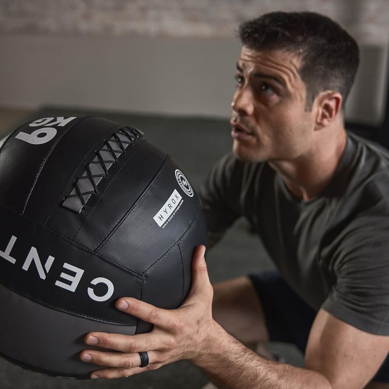Minge medicinală CENTR Competition Wall Ball Centr x Hyrox 6 kg black 6