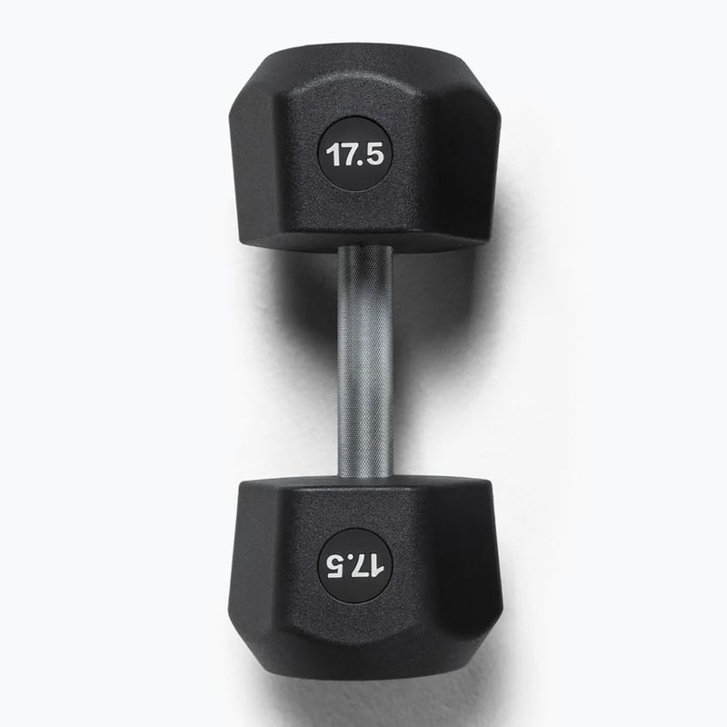 Ganteră Centr Urethane Dumbbell Centr x Hyrox 17,5 kg black 2