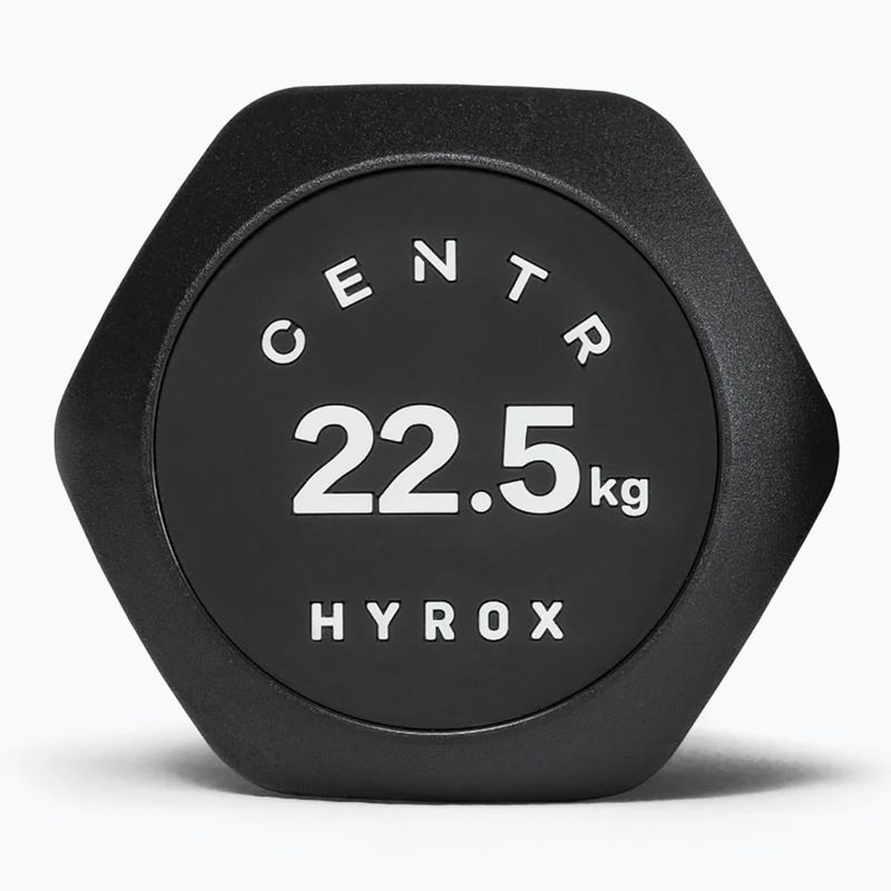 Ganteră Centr Urethane Dumbbell Centr x Hyrox black 3