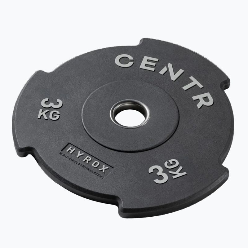 Greutate bumper Centr Top Plate Centr x Hyrox black 2
