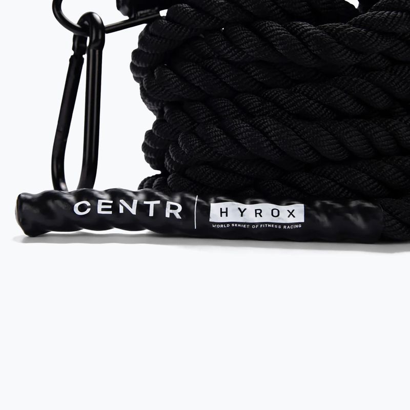 Frânghie de antrenament Centr Competition Battle Rope Youngstars Centr x Hyrox black 3