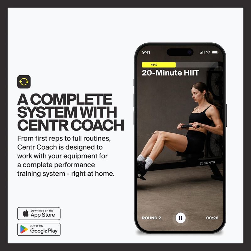 Aparat de vâslit cu aer Centr Perform Series Centr black 6