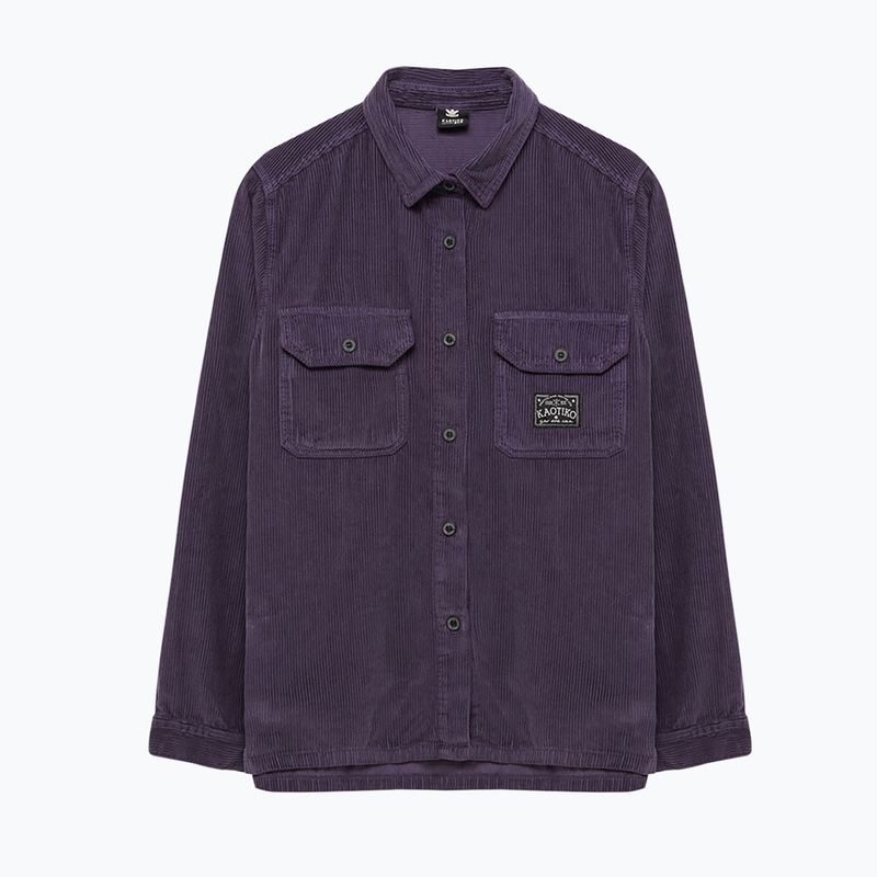 Tricou pentru bărbați Kaotiko Courduroy lila 3