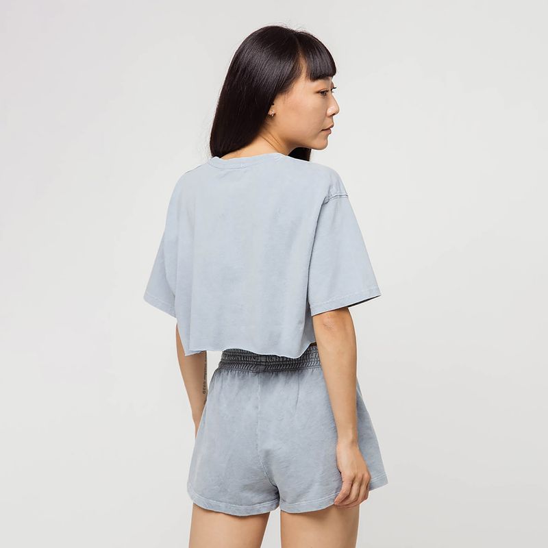 Tricou pentru femei Kaotiko Washed steel 2