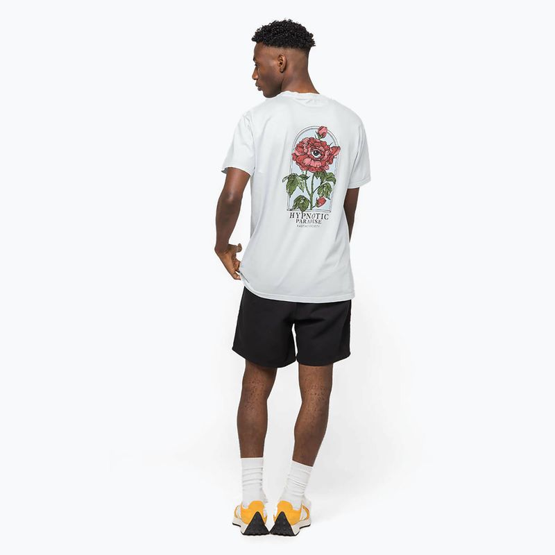 Tricou pentru bărbați Kaotiko Washed Hypnotic Garden 2