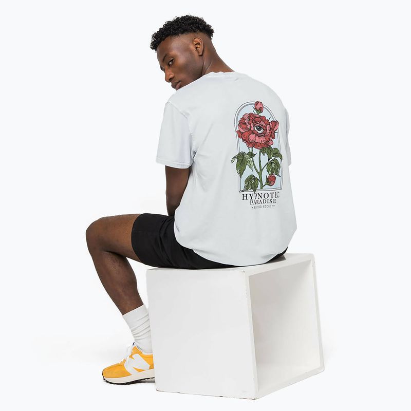 Tricou pentru bărbați Kaotiko Washed Hypnotic Garden 3