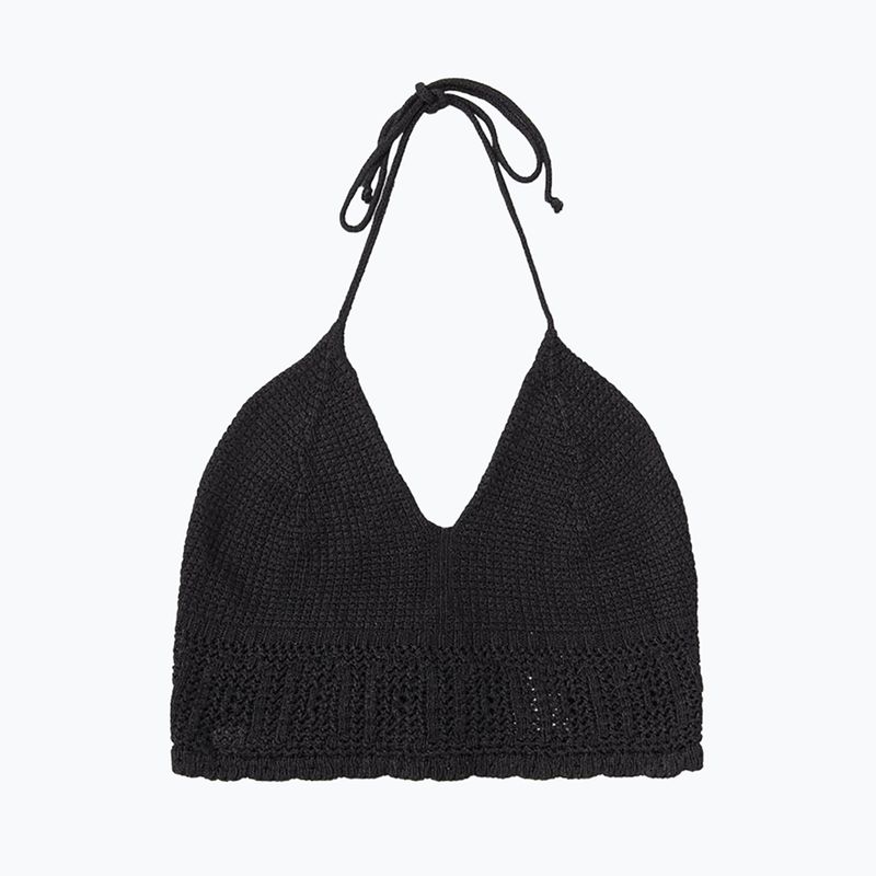 Top pentru femei Kaotiko Tiran Crochet Menorca black 5