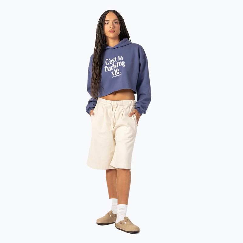 Bluză pentru femei Kaotiko C'est la vie Crew grape 2