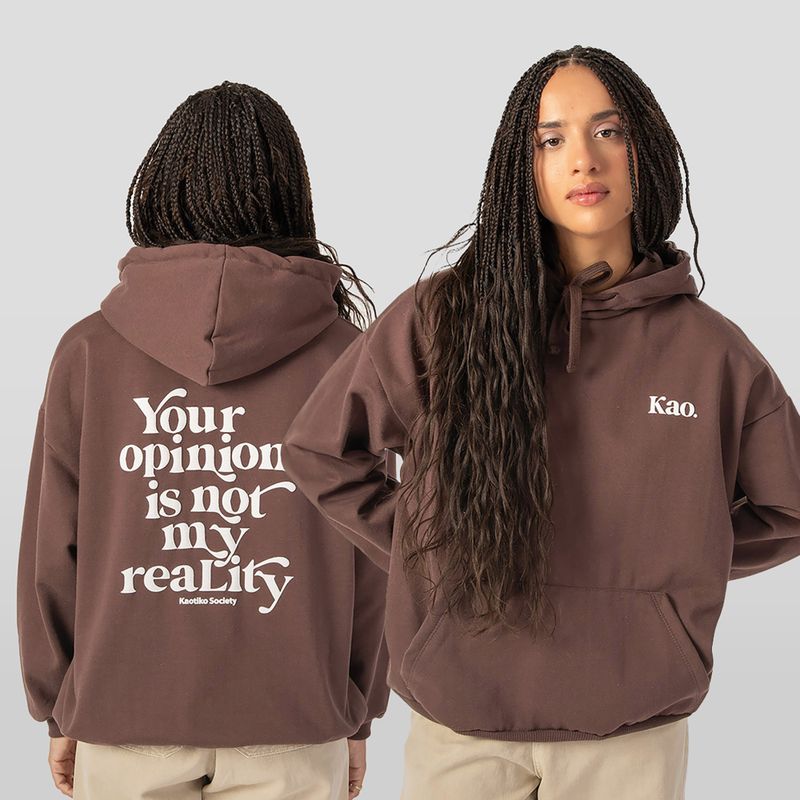 Bluză pentru femei Kaotiko Your Opinion brown 3