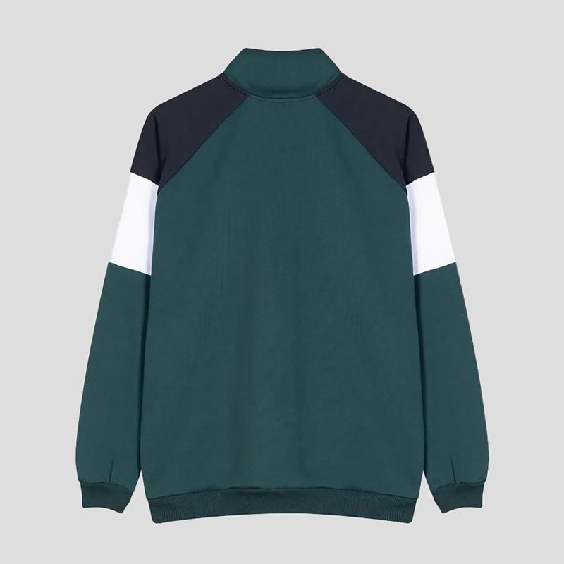 Bluză pentru bărbați Kaotiko Aleksi sage / navy / white 4