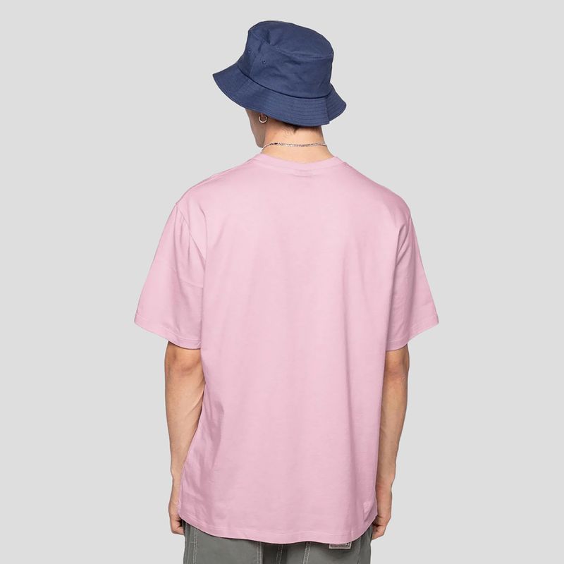 Tricou pentru bărbați Kaotiko M / C Pocket Loving Bear gum pink 2