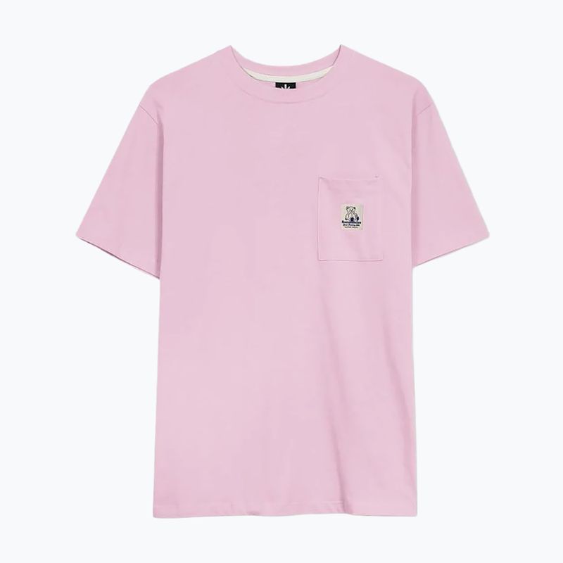 Tricou pentru bărbați Kaotiko M / C Pocket Loving Bear gum pink 3
