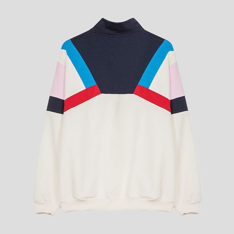 Bluză pentru bărbați Kaotiko Aleck navy / ivory / red 4