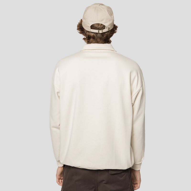 Bluză pentru bărbați Kaotiko Neo bone / baby blue / soft burgundy 2