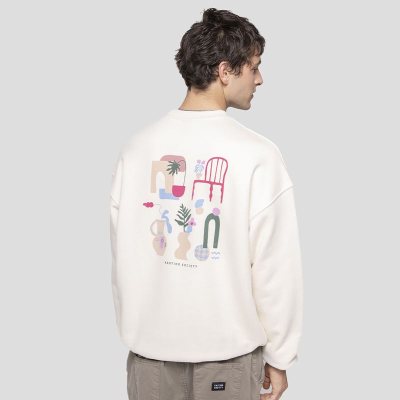 Bluză pentru femei Kaotiko Marrakech Organic Cotton ivory 2