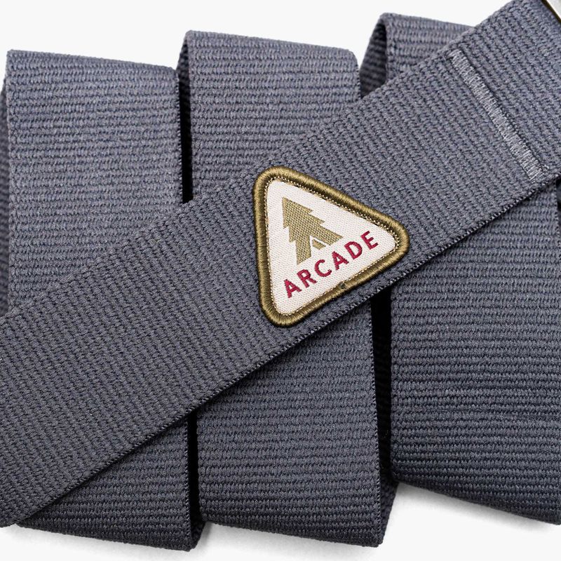 Curea pentru pantaloni Arcade Treeple charcoal 4