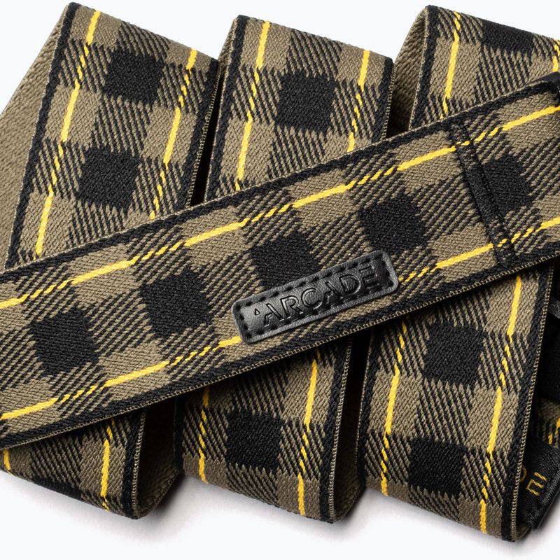 Curea de pantaloni Arcade POW x Joseph Toney crocodile/mustard 4