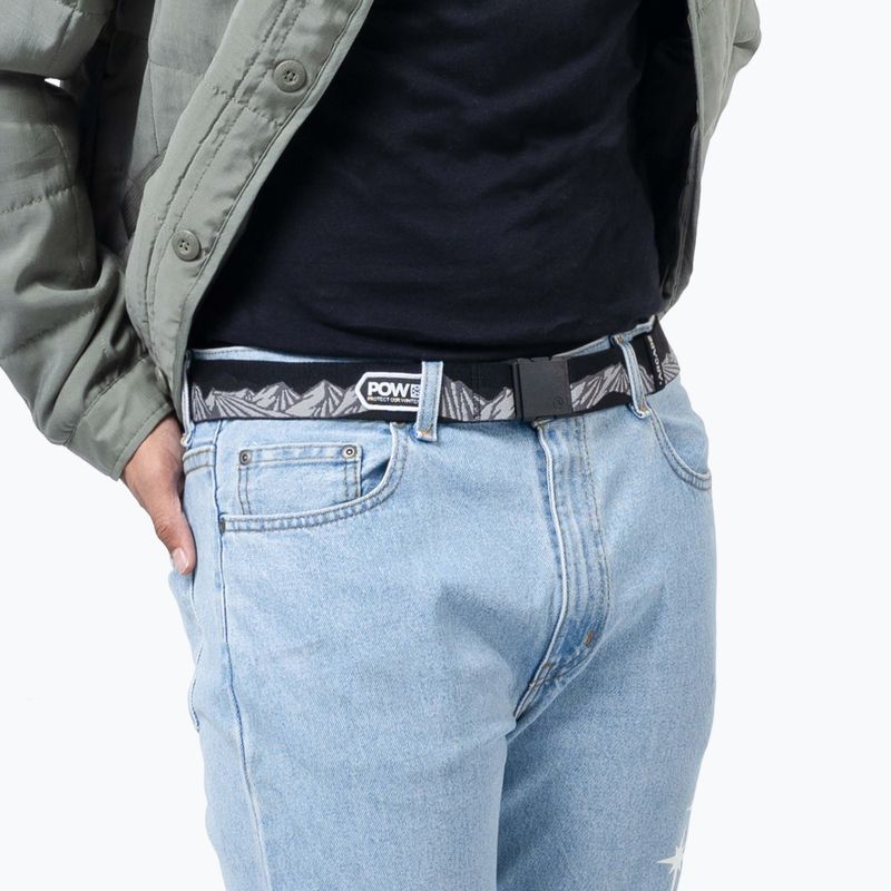 Curea de pantaloni Arcade POW x Joseph Toney black/charcoal 6