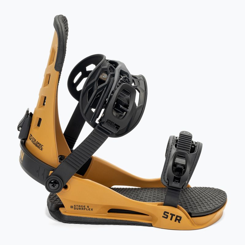 Fixare pentru snowboard UNION STR maro 211053 2