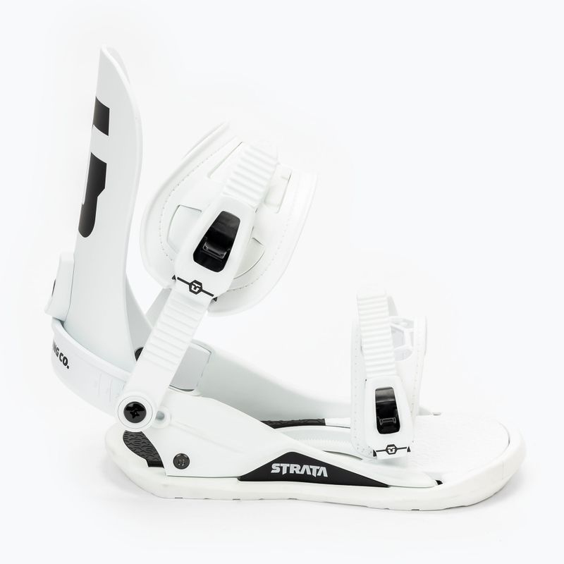 Atașamente de snowboard UNION Strata (Team Hb) Alb 212022 2