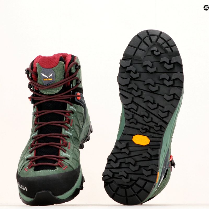 Cizme de trekking pentru femei Salewa Alp Trainer 2 Mid GTX verde 00-0000061383 13