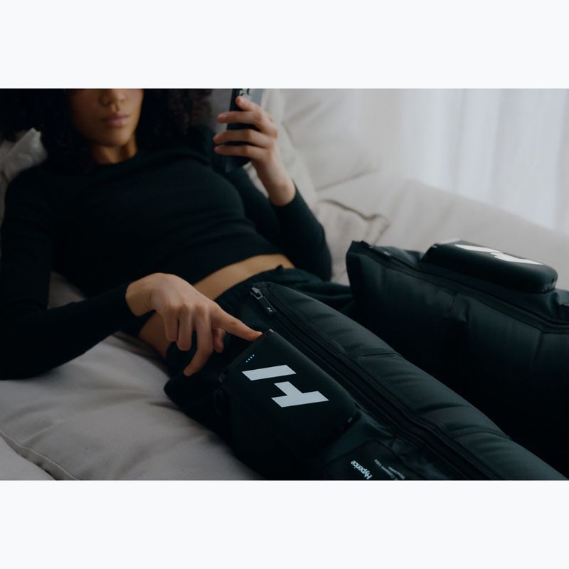 Dispozitiv de regenerare și masarea picioarelor Normatec Elite Tall Leg negru 9