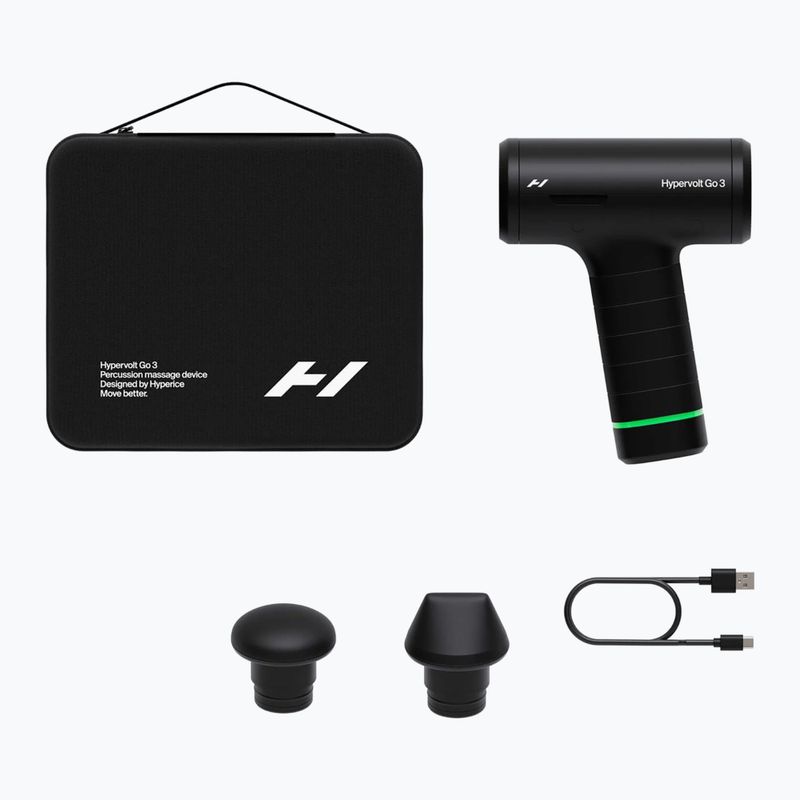 Aparat de masaj Hyperice Hypervolt Go 3 black 3