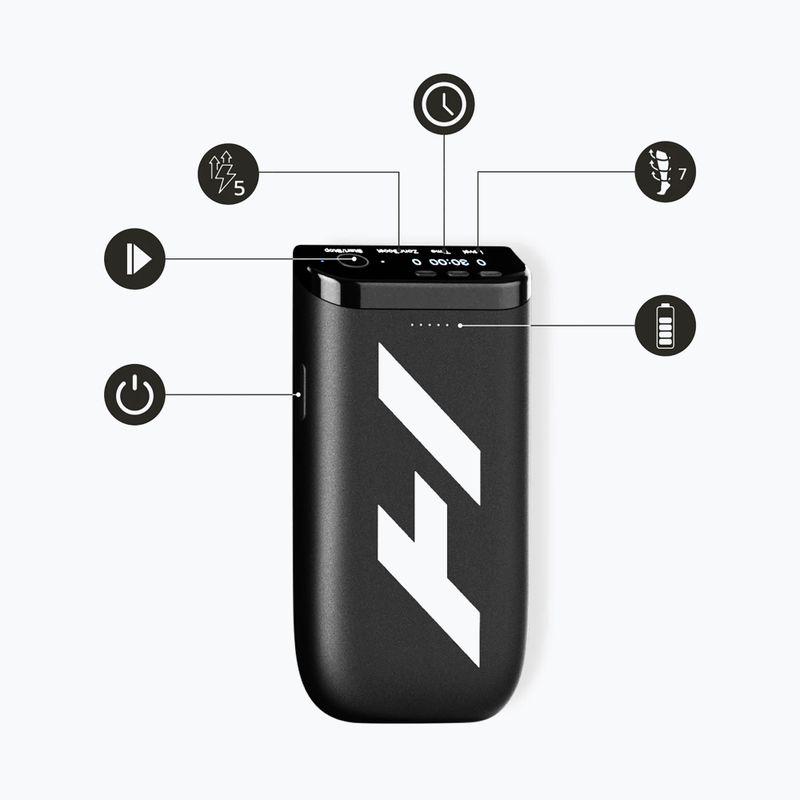 Pantaloni scurți pentru recuperare Normatec Premier Hip black 2